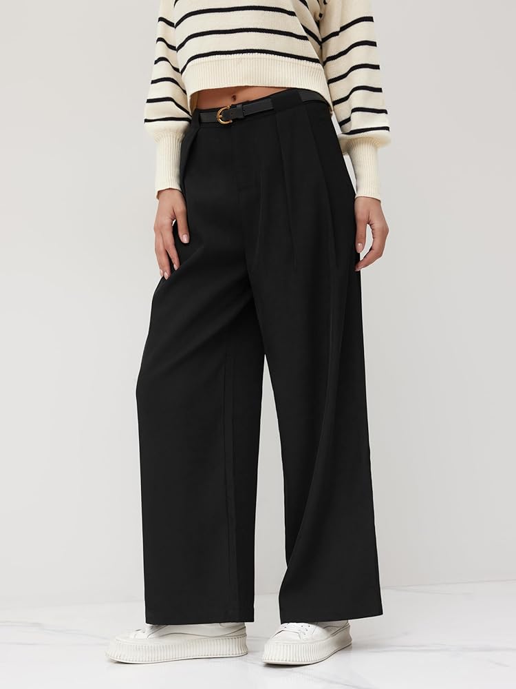 〈 ELENDEEK 〉 side hembelt pants ⑴ E8912LC_062f33e7-1f8b-4768-
